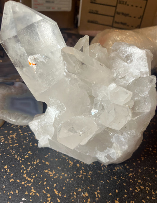 Large Clear Quartz Clusters (sold individually)